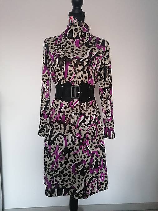 Šaty - Saty s rolakom - 14062031_