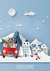 Papiernictvo - Vianočný pozdrav - 14059796_