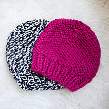 Čiapky, čelenky, klobúky - čiapka... 25% vlna... Farebné variácie (Ružová) - 14071353_