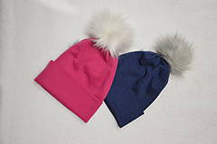 Čiapky, čelenky, klobúky - 100% merino zimný set dámsky s odopínacím brmbolcom horčicová - 14068998_