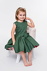 Detské oblečenie - Obojstranné šaty Lesana - 14069800_