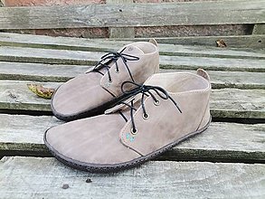 Ponožky, pančuchy, obuv - City - barefoot topánky na mieru - dospelácke - 14073748_