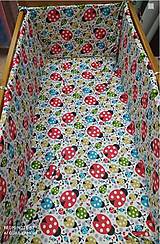Detský textil - Mantinel do postielky na mieru - rôzne vzory na vyžiadanie - 14076331_