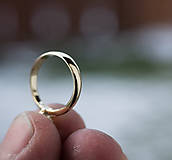 Prstene - Ako požiadať princeznú o ruku ... jemnejšia verzia (Biele 14K zlato) - 14079554_
