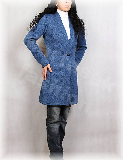Kabátek na knoflík-svetrovina(nové barvy)