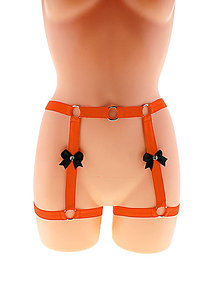 Spodná bielizeň - Women harness, postroj nohavičky elastické sexy bielizeň, dámske páskové nohavičky erotické. - 14085110_