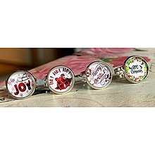 Prstene - Christmas Girls Ring / Dievčenský prsteň s vianočným motívom - 14084146_