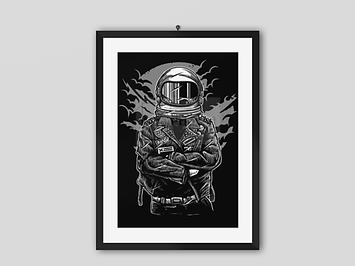 Grafika - Plagát| Astronaut-Rebel - 14086305_