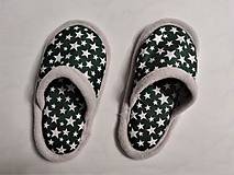 Ponožky, pančuchy, obuv - Hviezdičkové papučky - 14084116_