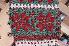 Ponožky, pančuchy, obuv - Luxusné vianočné nórske merino ponožky - vzor Hviezdy I. - 14088400_