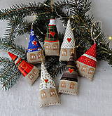 Dekorácie - Vianočný domček Požehnané Vianoce - 14086654_