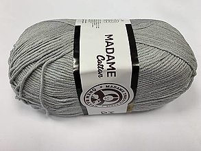 Galantéria - Priadza - MADAME Cotton - 100 g (č. 001) - 14087376_