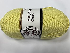 Galantéria - Priadza - MADAME Cotton - 100 g (č. 006) - 14087377_