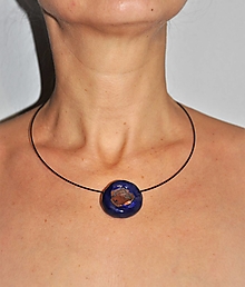 Náhrdelníky - náhrdelník "minimalistický - kruh" - 14092642_
