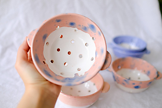Nádoby - Berry bowl z kolekcie Ráno (Mandľový kvet) - 14093316_