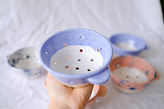 Nádoby - Berry bowl z kolekcie Ráno (Holandská modrá) - 14093348_