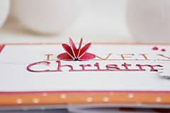 Papiernictvo - Vianočný minialbum - Lovely Christmas - 14098281_