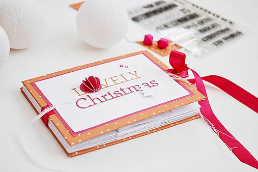 Papiernictvo - Vianočný minialbum - Lovely Christmas - 14098283_