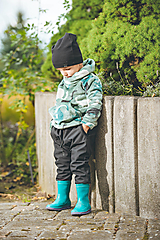 Detské oblečenie - softshell nohavice pudlové čierne - 14096242_
