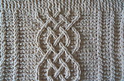 Úžitkový textil - Pletená deka 100 x 140 Alize Puffy 310 - 14096137_