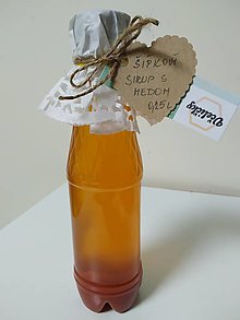 Sirupy - Šípkový sirup s medom - 14103008_