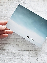 Papier - Pohľadnica "Horizont of snow" - 14106624_