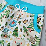 Detské oblečenie - Pudláčiky s vianočnými škriatkami - 14103361_
