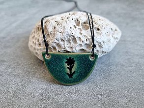 Náhrdelníky - Keramický náhrdelník - 14108489_