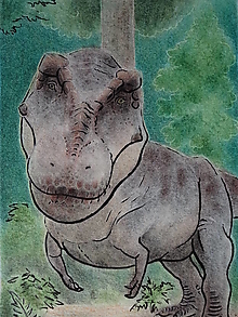 Kresby - Tyrannosaurus rex - 14112157_