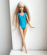 Hračky - Tyrkysové plavky pre Barbie - 14112122_