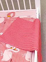 Detský textil - VÝPREDAJ - 50%. Detská deka - 14111614_