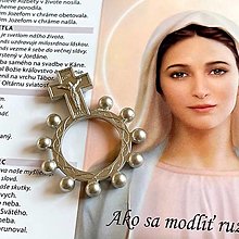 Náhrdelníky - Simple Rosary / Okrúhly ruženec - 14114525_