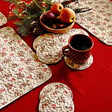 Úžitkový textil - Filki vianočné prešívané prestieranie - 14112919_