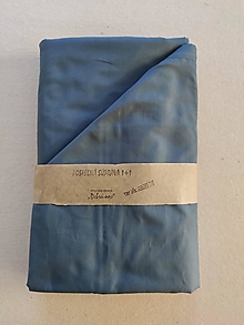 Úžitkový textil - Posteľné obliečky LUX 140 x 200/ 70 x 90 cm jednofarebné rifľovo modrá - 14115146_