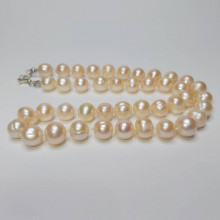 Náhrdelníky - náhrdelník z riečnych perál luxusný - 13221772_