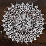 Úžitkový textil - Čipka “Snehová Kráľovná” - 14118995_