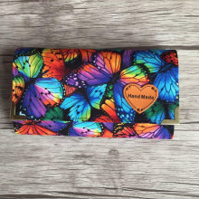 Peňaženky - Peňaženka - farebné motýle - 14120036_