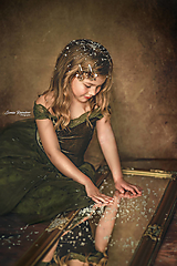 Ozdoby do vlasov - Set vianočných pukačiek (Pukačka zlatá (set)) - 14121972_