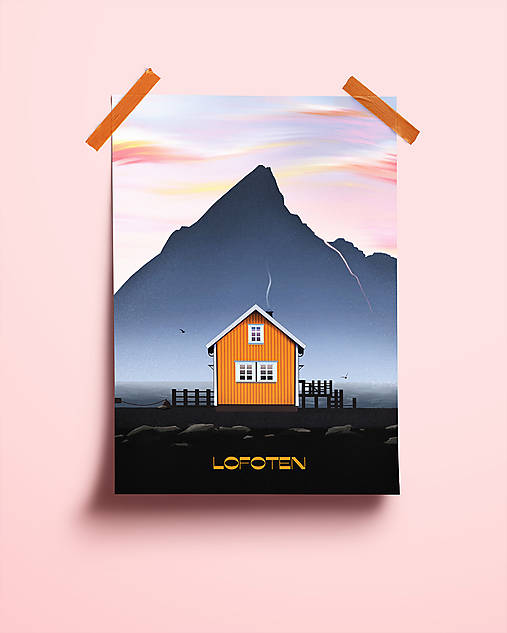 Grafika - Grafika Lofoty - 14123736_