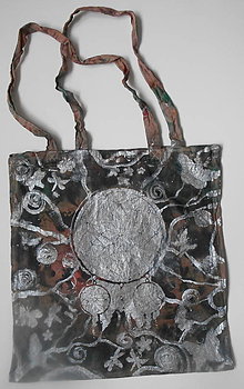 Nákupné tašky - nákupná taška - silver - 14124218_