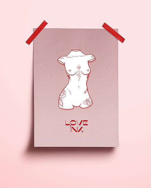 Grafika - Grafika Love Ink - 14124408_