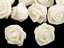 Galantéria - dekoračné penové ruže - 14124377_