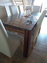 Nábytok - Jedálensky stôl " starý dub 2" - 14127495_