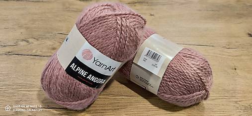 Galantéria - Alpine Angora (342 - Staroružová) - 14129421_