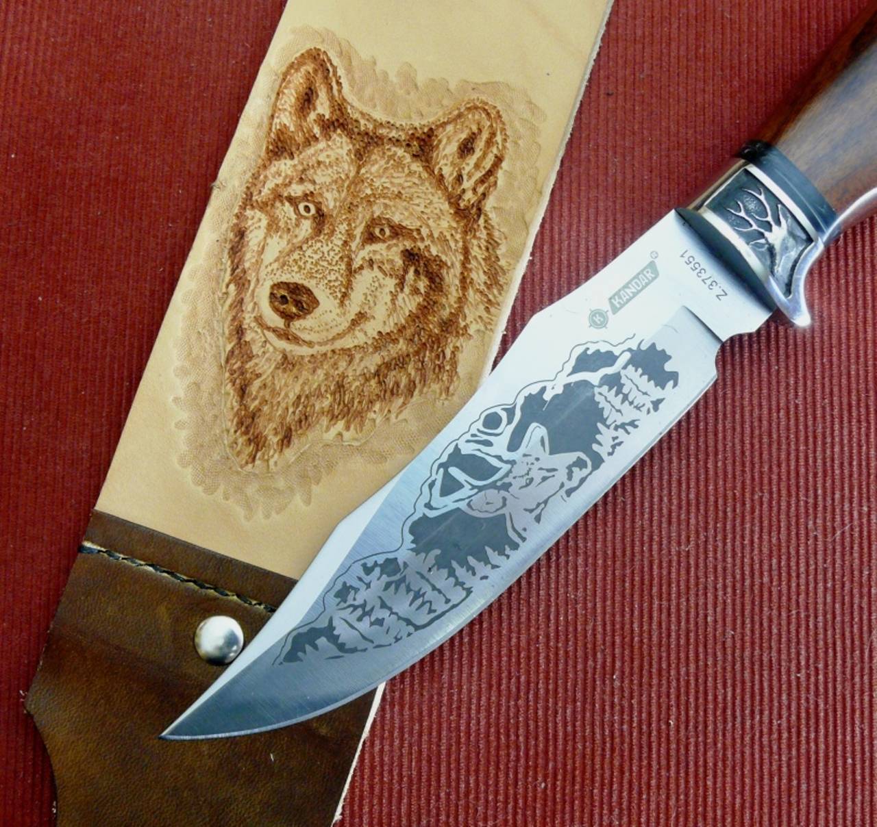 Vlk - súprava na ostrenie nožov a britiev