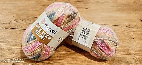 Galantéria - YarnArt Alpine Angora Melange (YarnArt Alpine Angora Melange - 431 Pastelový Mix) - 14130430_