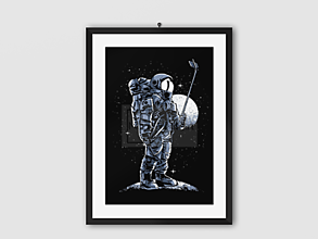 Grafika - Plagát| Astronaut-Selfie - 14131596_