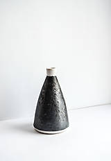 Dekorácie - Čierno-biela váza - 14135502_