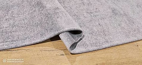 Textil - Bavlnený elastický Velúr -  Cena za 10 centimetrov (Šedá) - 14137716_