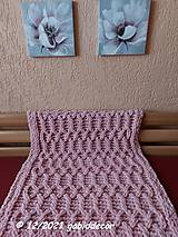 Detský textil - Jemnučká deka z vlny puffy - púdrová ružová - 14138070_